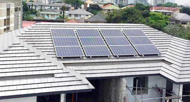 Industrial roofing project